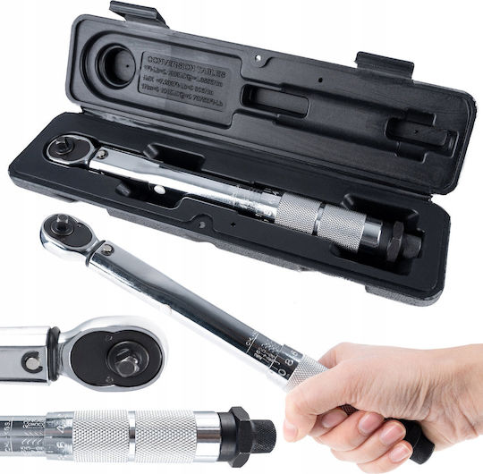 Drehmomentschlüssel Antriebsgröße 1/4" Römische 5-25 Nm mit Gesamtlänge 27.5cm