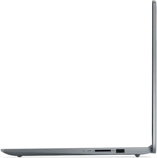 Lenovo Ideapad Slim 3 15AMN8 15.6" IPS FHD (Ryzen 5-40/16GB/512GB SSD/Без операционна система) Арктично сиво (Международна английска клавиатура)