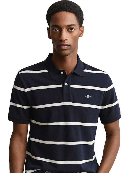 Polo Kurzarmbluse Dark Blue