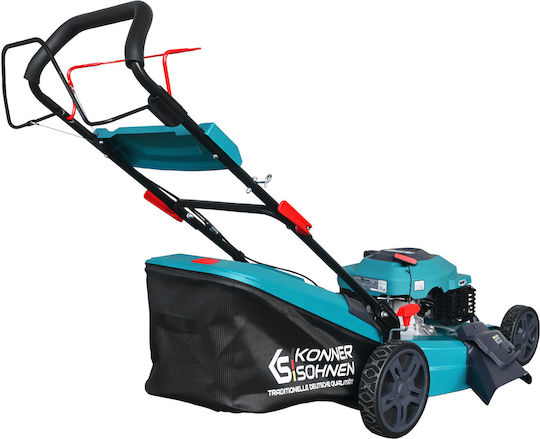 Könner & Söhnen Selbstfahrender Benzin-Rasenmäher 6hp/224cc