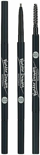 Wonder Drawing Skinny Eyebrow Pencil For Eyebrows In Gray Shade 5ml