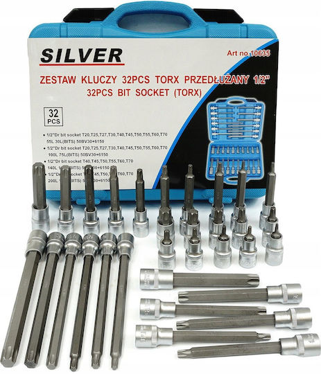 Geko Geko 32 Stück Torx-Schlüssel