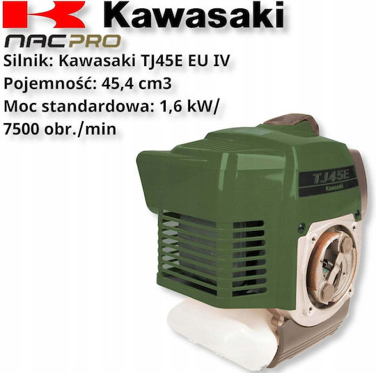 NAC Two-Stroke Gasoline Brush Cutter Shoulder / Hand 7.8kg