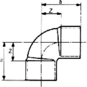 Conex Copper 90° Double Socket Pipe Elbow Fitting Series 5000 15mm 5090015000000