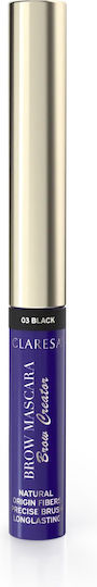 Claresa Brow Creator Wimperntusche Für Augenbrauen 03 Schwarz 6gr