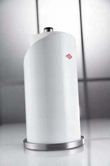 Wesco Metallischer Weißer Papierhandtuchhalter 30x30cm Wesco Metallischer Weißer Papierhandtuchhalter 30x30cm