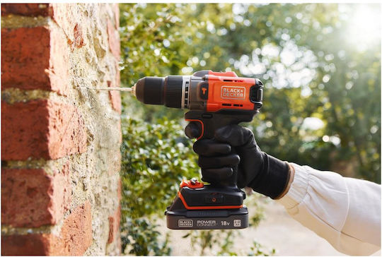 Black & Decker BCD383XN Percussive Battery Drill Driver Solo 18V