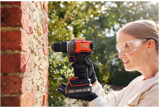 Black & Decker BCD383XN Percussive Battery Drill Driver Solo 18V