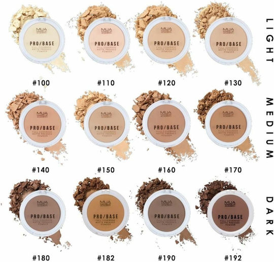 MUA Pro Base Full Coverage Gesichtspuder 120 6.5gr