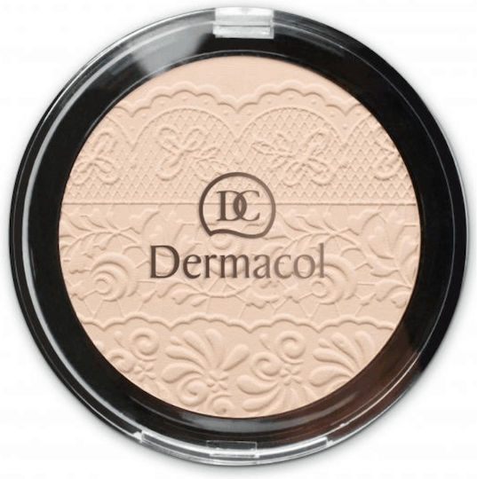 Dermacol Kompakt Mit Spitzenrelief Gesichtspuder 02 8g