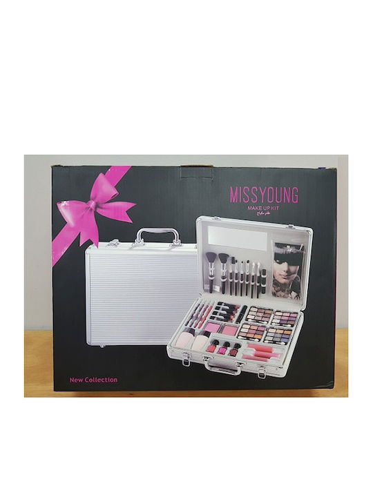 Complete Cosmetic Box for Face, Eyes & Lips 69pcs