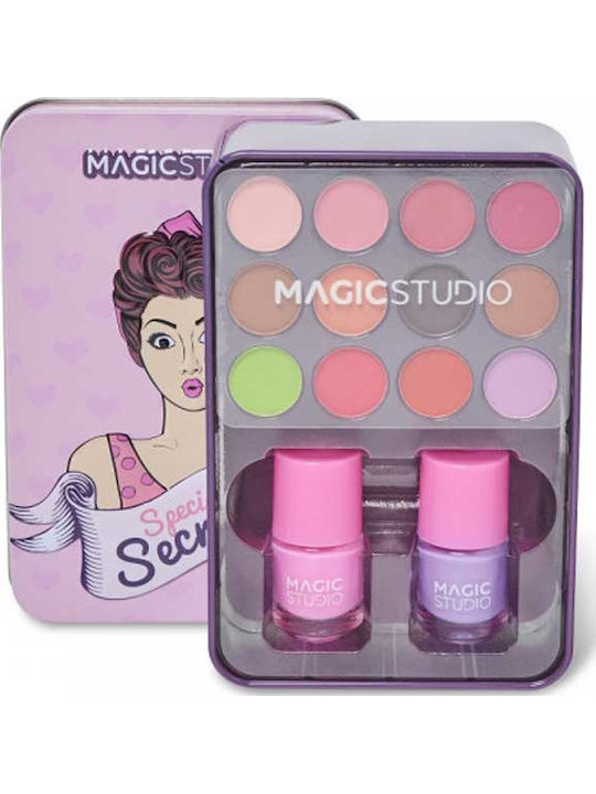 Magic Studio Pin Up Tin Box Special Secret Make-up-Set 14Stück