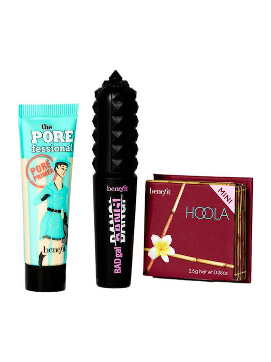 Benefit Icons 3-piece Miniature Set 0.25 Oz Primer + 0.14 Oz Badgal