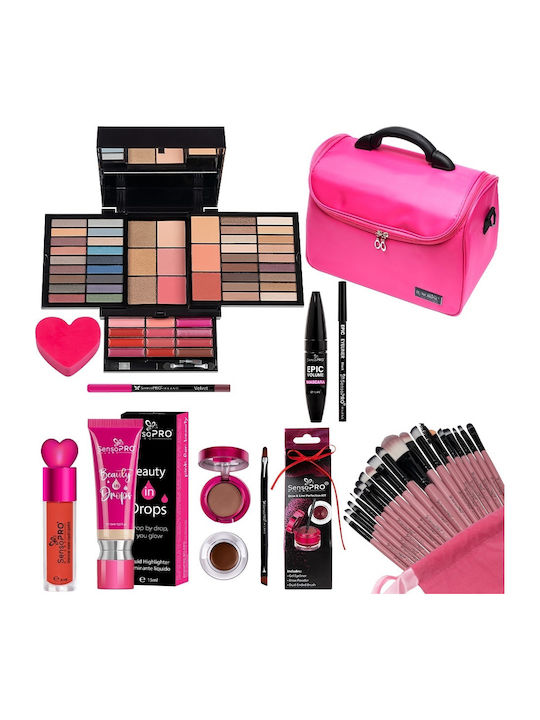 Unlimited Beauty Makeup Set Sensopro Milano + Gifts Unlimited Beauty Makeup Set Sensopro Milano + Gifts