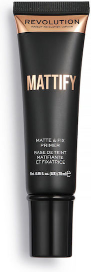 Revolution Beauty Mattify Primer Primer pentru față sub formă cremoasă 28ml