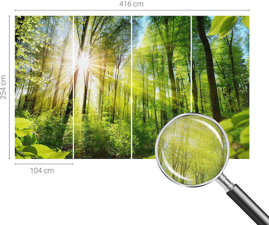 Self-Adhesive Wall Wallpaper 416x254cm