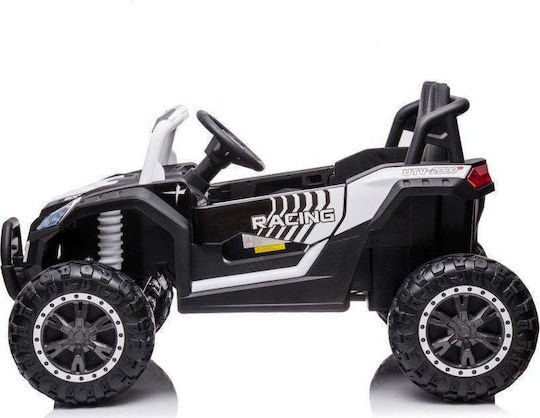 YSA036 4x4 Buggy Doppelsitzer Mit Fernbedienung 12 Volt Weiß Für 4+ Jahre