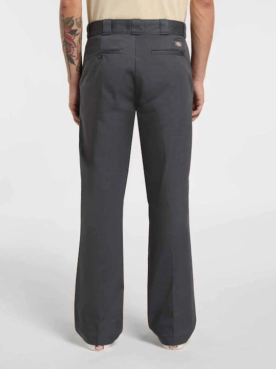 Work Ανδρικό Παντελόνι Regular Fit Coal Grey
