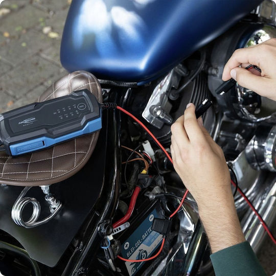 Ansmann Azo Batterieladegerät Für Auto & Motorrad 6/12V