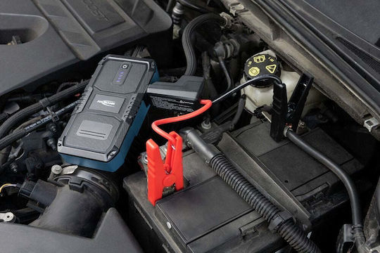 Ansmann Tragbarer Batterie-Starter Auto & Motorrad 1500A mit Power Bank USB Taschenlampe 12V