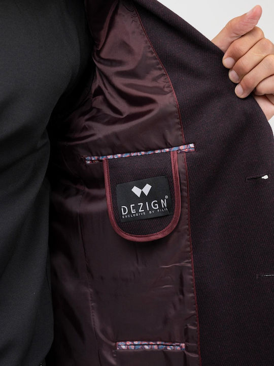 Men’s Burgundy Jacket