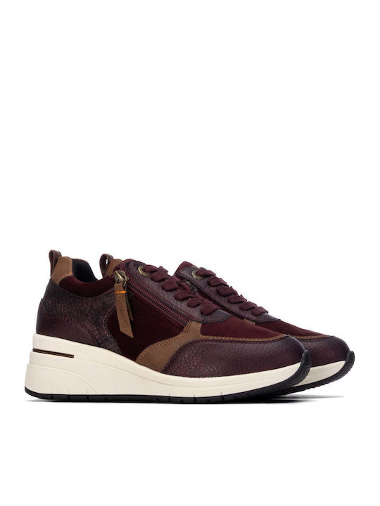 Vegan Γυναικεία Sneakers Μπορντό