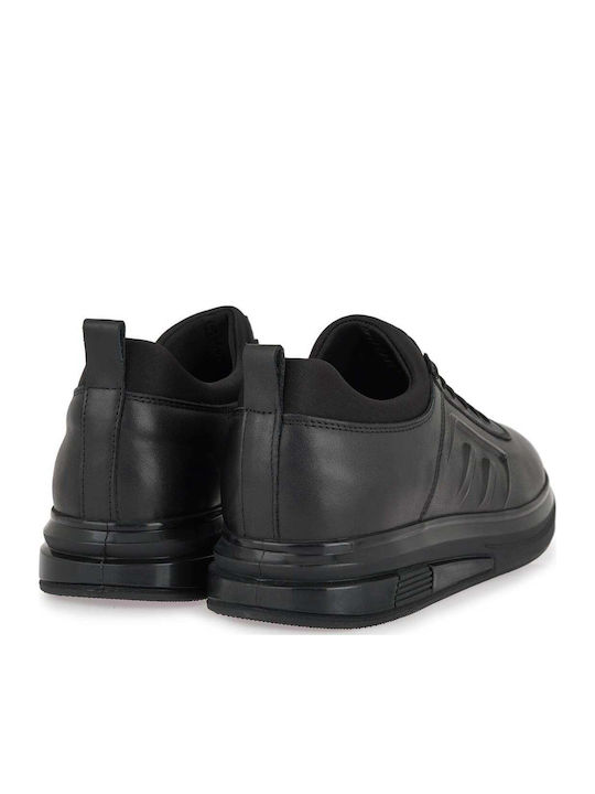 Ανδρικά Sneakers Μαυρο Δερμα
