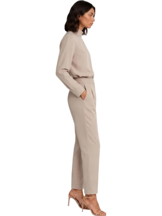 Damen Bluse Beige