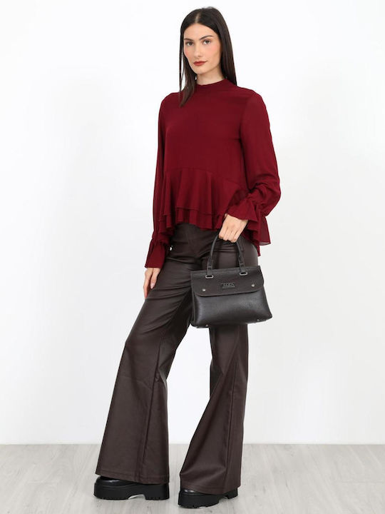 Women's Blouse Burgundy