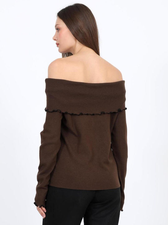 Women's Brown Sweater