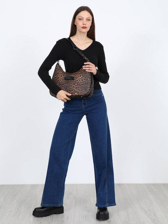 Women's Blouse with V-Neck Black