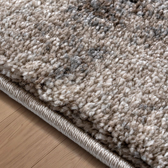 Beauty Home 9977 Rutschfester Rechteckiger Teppich Beiges 133x190cm