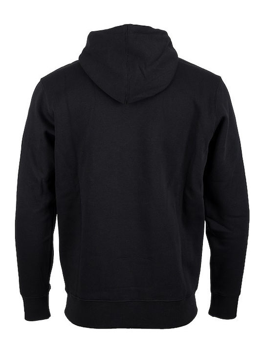 Pull Over Hoody Суитшърт с Качулка Черен