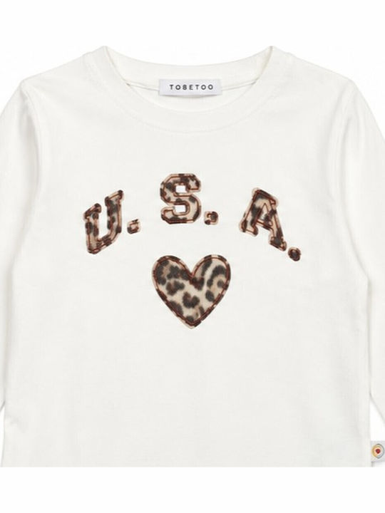 Kids Long-Sleeved Blouse White TN1143W25