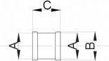 Hydroland Тръбен Фитинг За Свързване 1/2" / 2" SP01_10599944