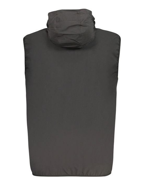 Αμάνικο Μπουφάν Softshell Αδιάβροχο και Αντιανεμικό Μαύρο
