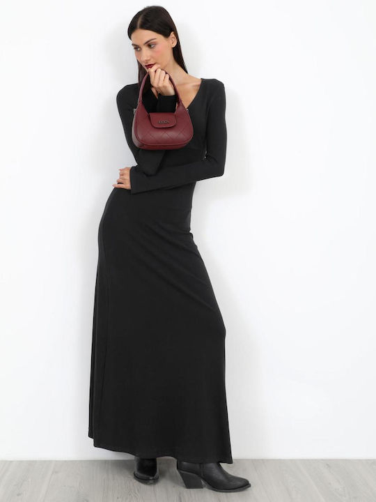 Summer Maxi Evening Dress Black