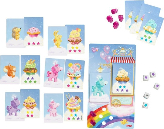 Επιτραπέζιο Παιχνίδι Unicorn Glitterluck – Magic Dice Fun για 1-4 Παίκτες 4+ Ετών (EN) Haba