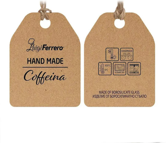 Luigi Ferrero Kaffeetasse aus Porzellan Braun 150ml Luigi Ferrero Kaffeetasse aus Porzellan Braun 150ml