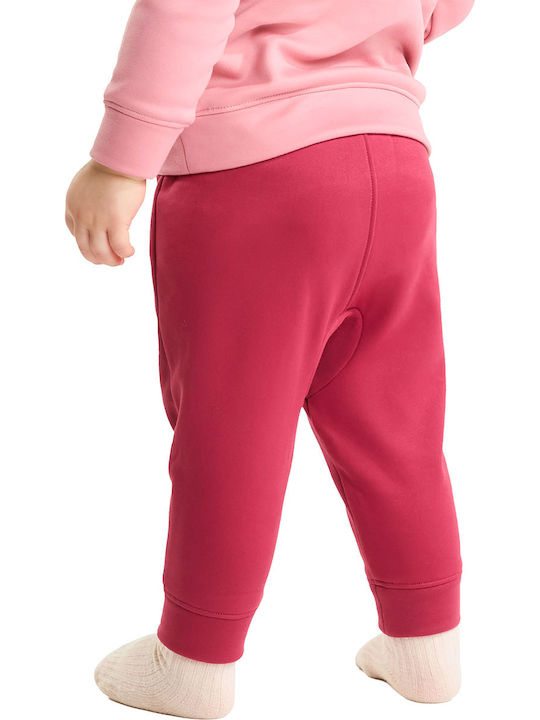 Kids Sweatpants Set Pink