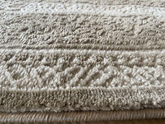 Diva Hl293a Modern Bedroom Rug Set Cream Vizon Diva-HL293-Cream-Vizon-Set 3 Pieces