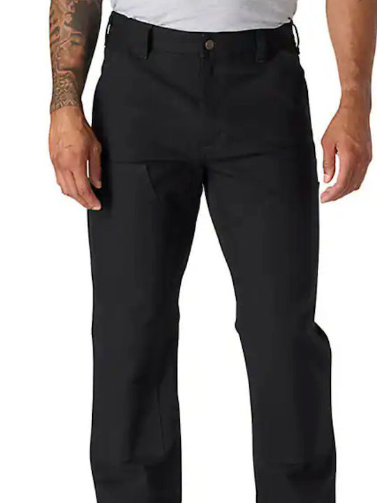 Men's Jeans Pants Relaxed Straight Fit Black