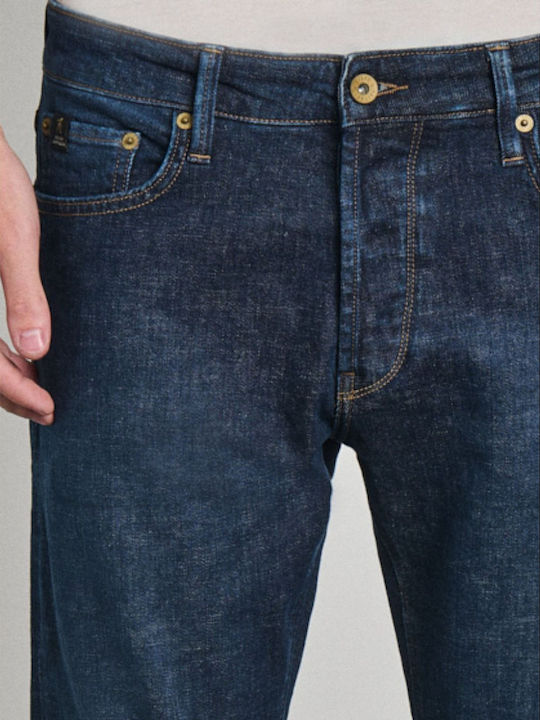 Men's Slim Fit Blue Jeans Pants