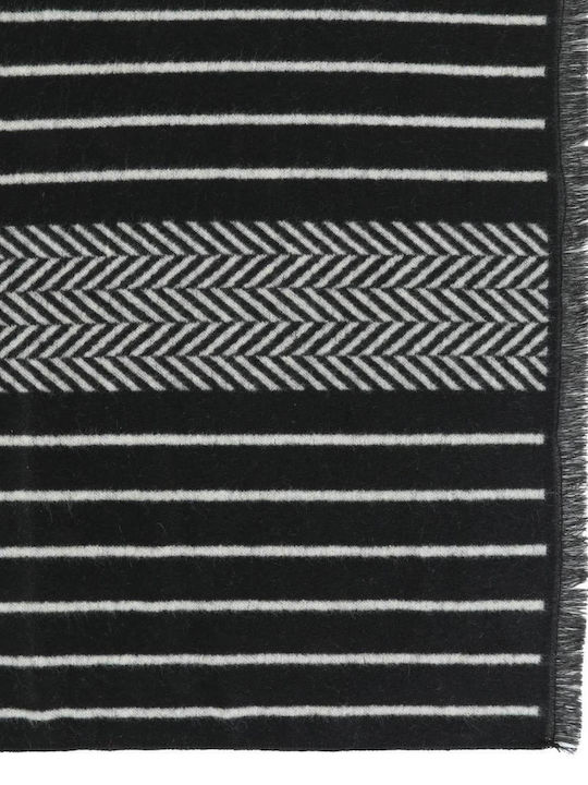 Women's Black Scarf