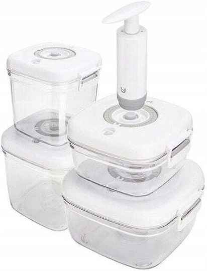 Mittagsboxen Kunststoff Weiß 2.5lt