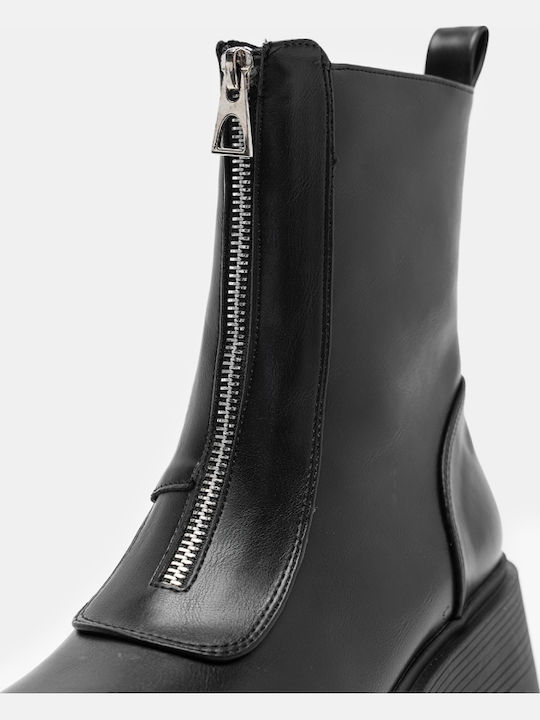 Damen Stiefeletten Schwarz