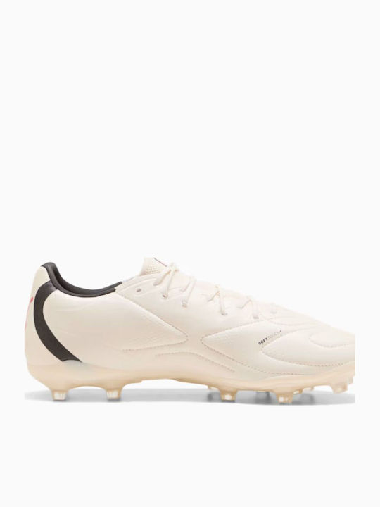 PUMA FG/AG Fußballschuhe mit Stollen Weiß
