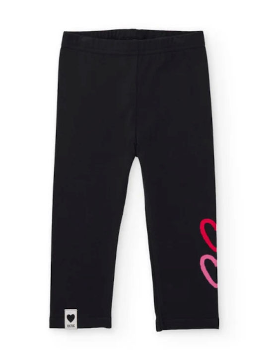 Kids Set with Leggings Winter 2 Pieces Black