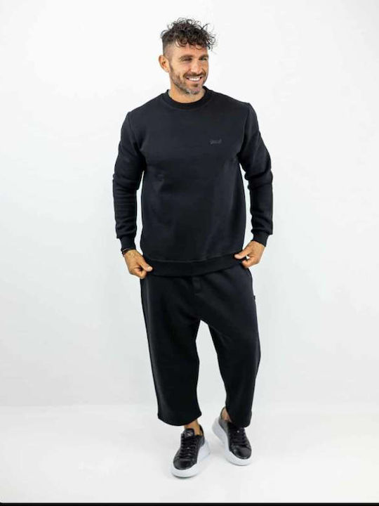 Pantalon Bărbați Regular Fit Negru