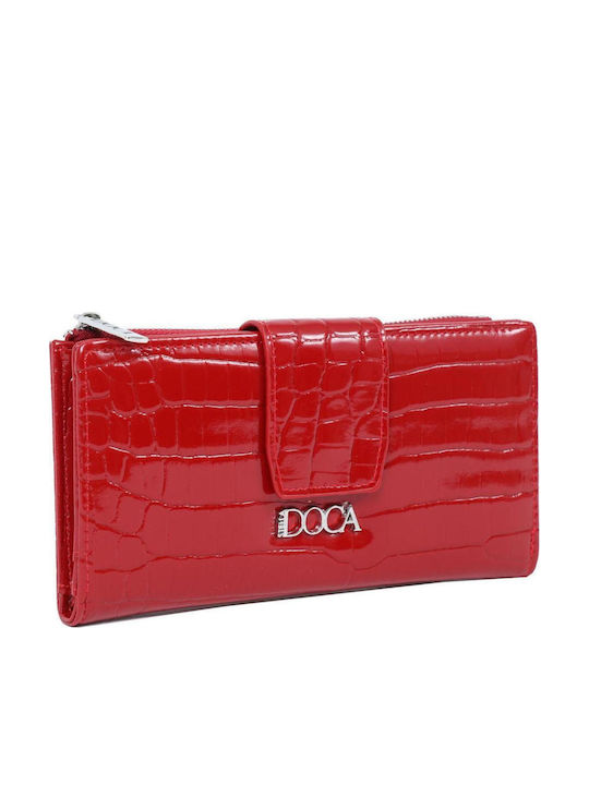 Doca Women's Wallet Red Doca Women's Wallet Red
